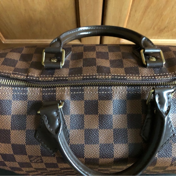 Louis Vuitton Damier Ebene Speedy 30 bag - Picture 2 of 15